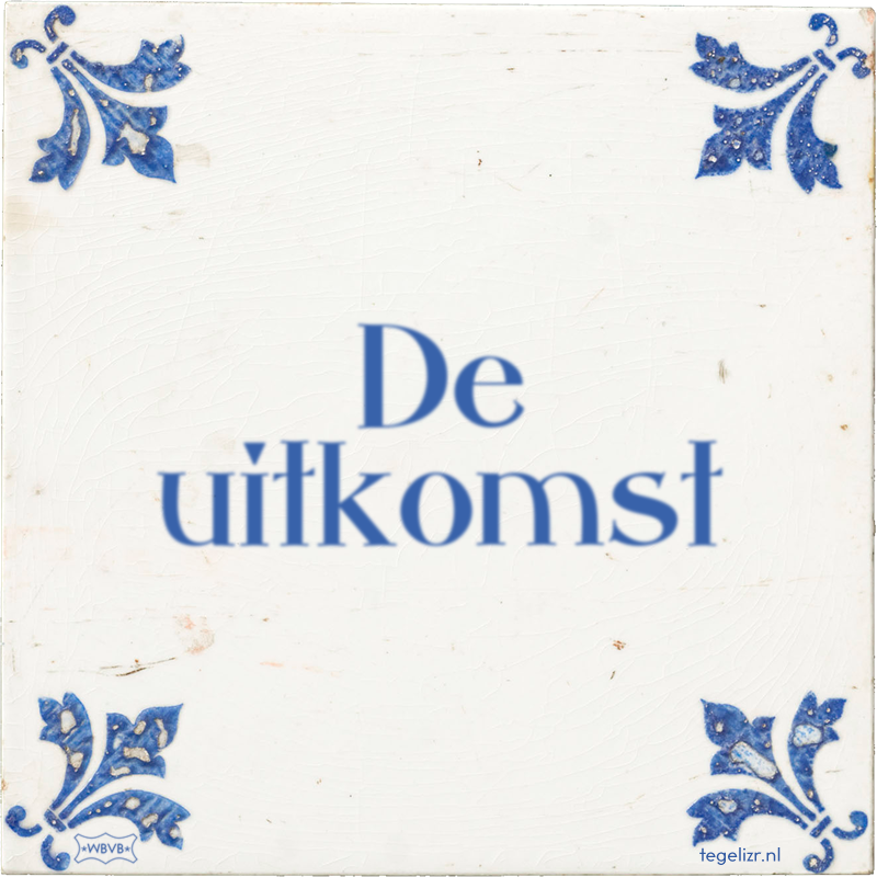  - Online tegeltjes bakken