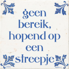 geen bereik, hopend op een streepje - 13 keer bekeken
