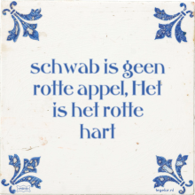 schwab is geen rotte appel, Het is het rotte hart - 11 keer bekeken