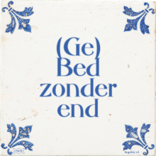 (Ge) Bed zonder end - 29 keer bekeken