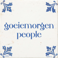 goeiemorgen people - 8 keer bekeken