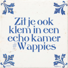 Zit je ook klem in een echo kamer #Wappies - 2 keer bekeken