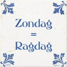Zondag = Ragdag - 2 keer bekeken