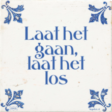 Laat het gaan, laat het los - 4 keer bekeken