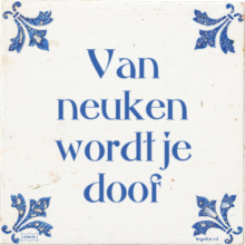 Van neuken wordt je doof - 4 keer bekeken