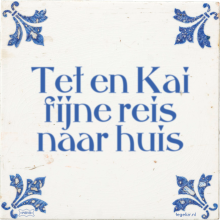 Tet en Kai fijne reis naar huis - 10 keer bekeken