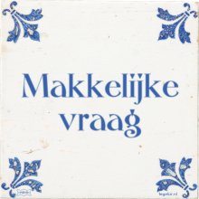 Makkelijke vraag - 1 keer bekeken