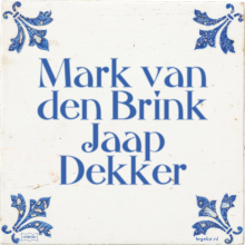 Mark van den Brink Jaap Dekker - 5 keer bekeken