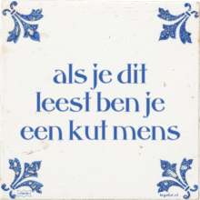 als je dit leest ben je een kut mens - 9 keer bekeken