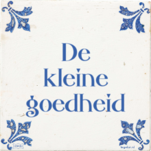 De kleine goedheid - 4 keer bekeken