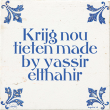 Krijg nou tieten made by yassir elthahir - 25 keer bekeken