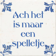 Ach het is maar een spelletje - 8 keer bekeken