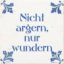 Nicht argern, nur wundern - 12 keer bekeken