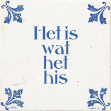 Het is wat het his - 7 keer bekeken