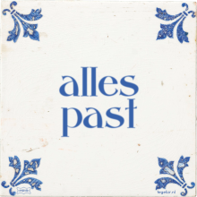 alles past - 62 keer bekeken