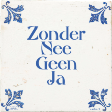 Zonder Nee Geen Ja - 3 keer bekeken