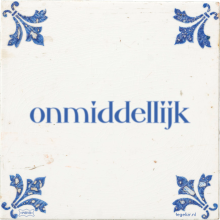 onmiddellijk - 1 keer bekeken