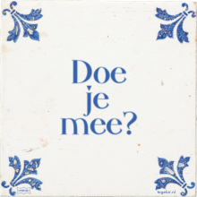 Doe je mee? - 1 keer bekeken