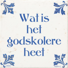 Wat is het godskolere heet - 9 keer bekeken