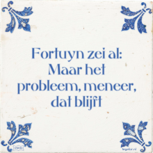 Fortuyn zei al: Maar het probleem, meneer, dat blijft - 1 keer bekeken