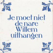 Je moet niet de nare Willem uithangen - 4 keer bekeken