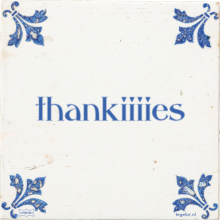 thankiiiies - 1 keer bekeken