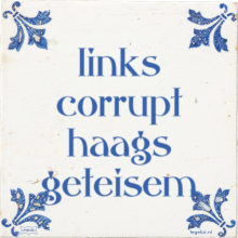 links corrupt haags geteisem - 3 keer bekeken