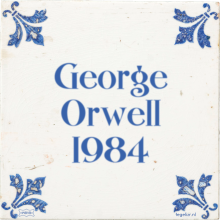 George Orwell 1984 - 2 keer bekeken