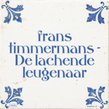 frans timmermans - De lachende leugenaar - 4 keer bekeken