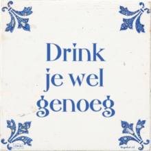 Drink je wel genoeg - 2 keer bekeken