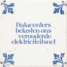 Datacenters belasten ons ​​verouderde elektriciteitsnet - 28 keer bekeken