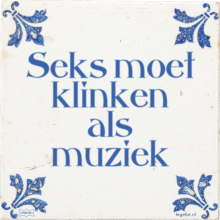 Seks moet klinken als muziek - 42 keer bekeken