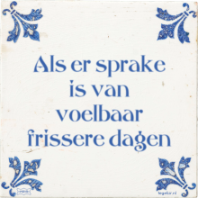 Als er sprake is van voelbaar frissere dagen - 4 keer bekeken