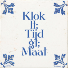 Klok lt; Tijd gt; Maat - 1 keer bekeken