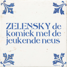 ZELENSKY de komiek met de jeukende neus - 3 keer bekeken